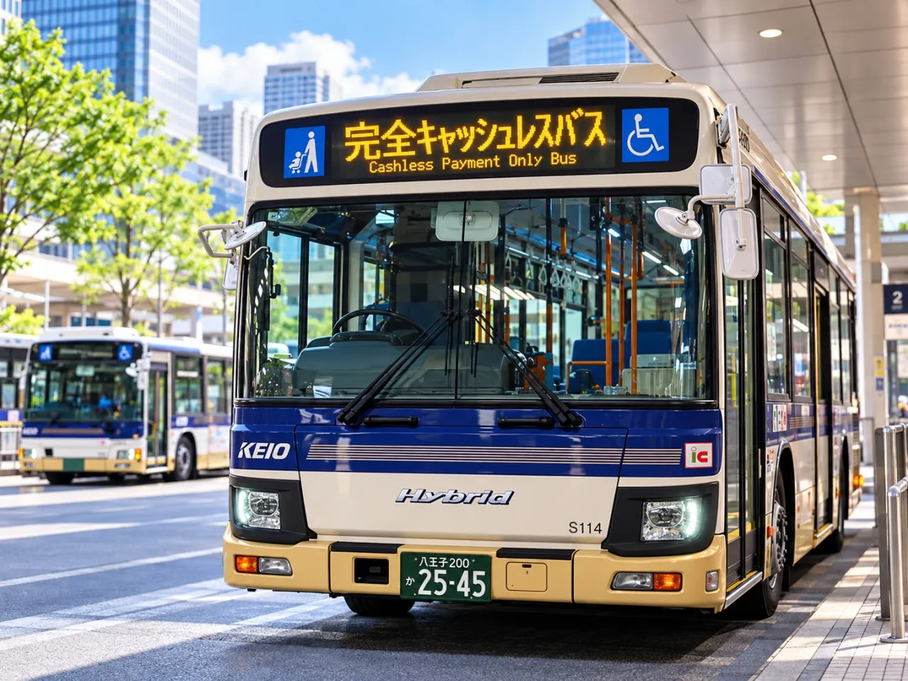 京王バスの完全キャッシュレス化と外国人運転士採用・・・実は関係があるのでは？
